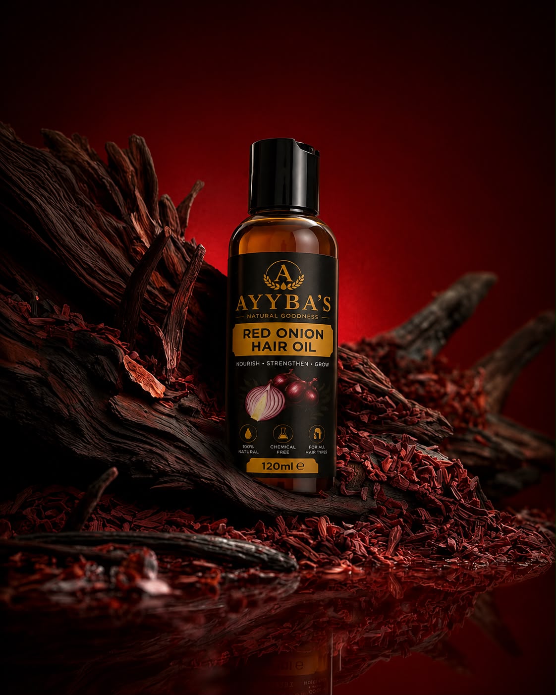 AYYBA’S Red Onion Hair Oil – Premium Nourishing Hair Care